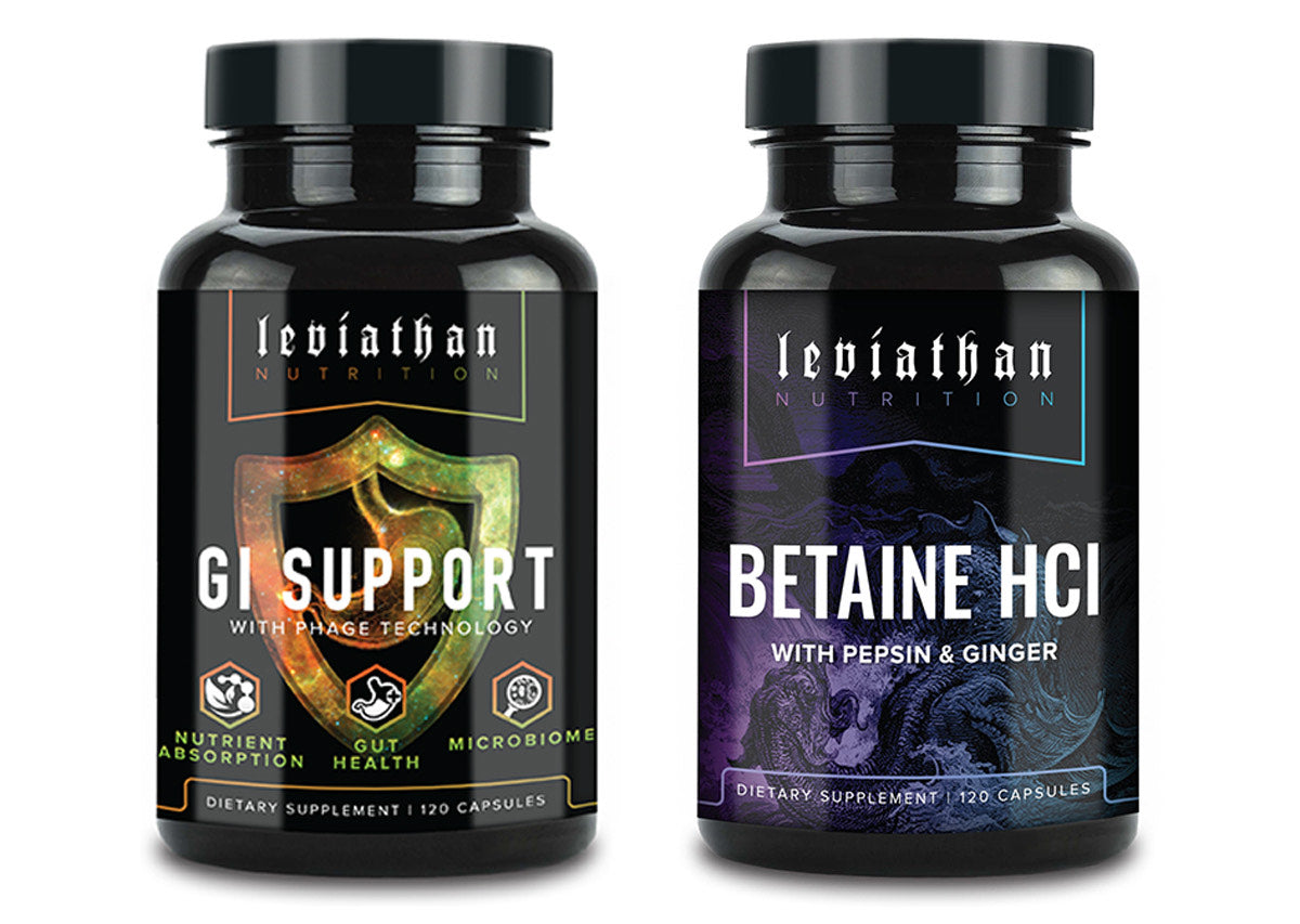 Digestion Stack (GI Support + Betaine HCl)