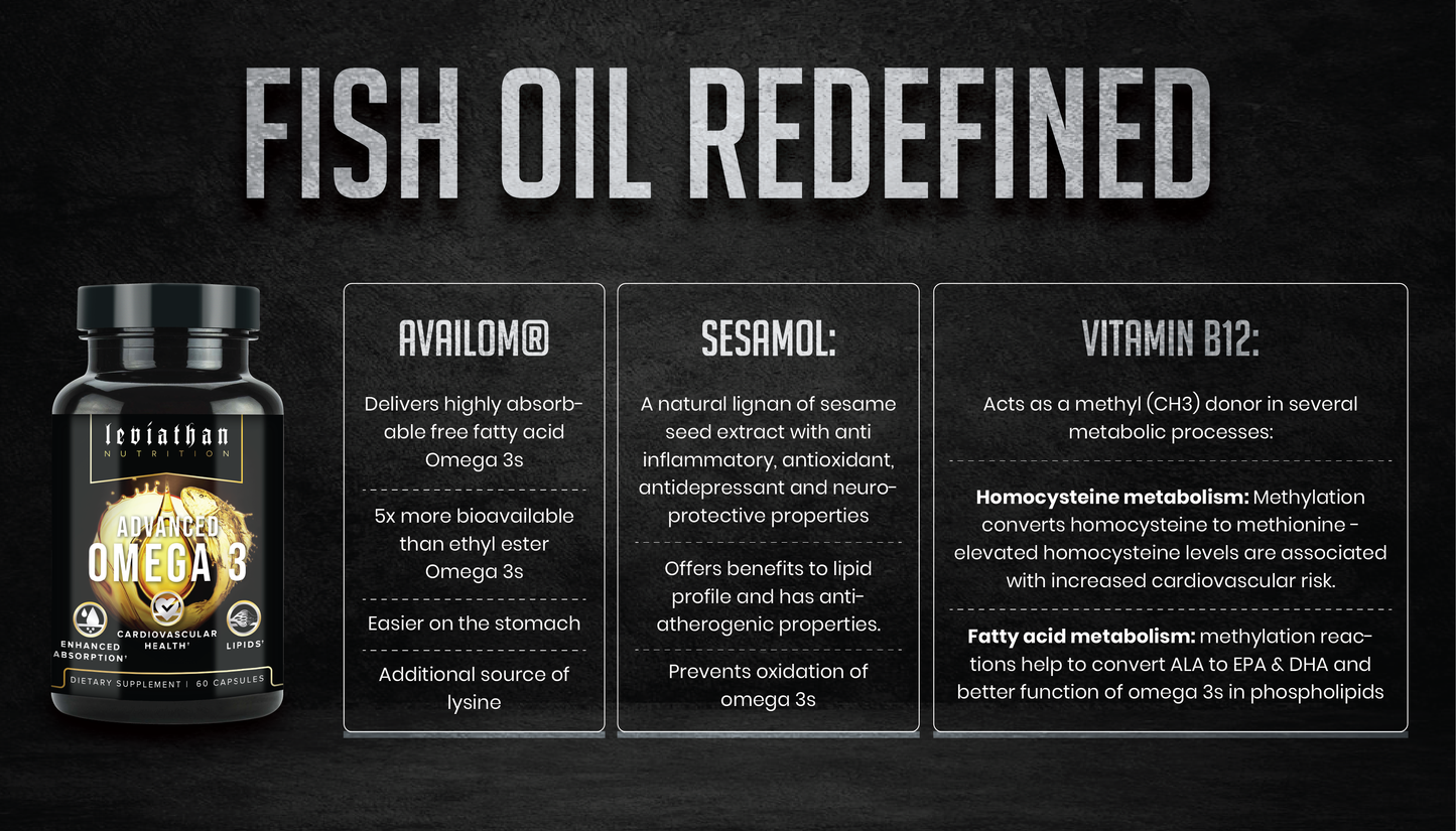 Leviathan Advanced Omega 3