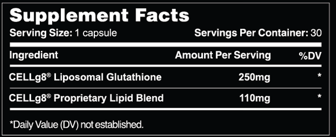 Liposomal Glutathione