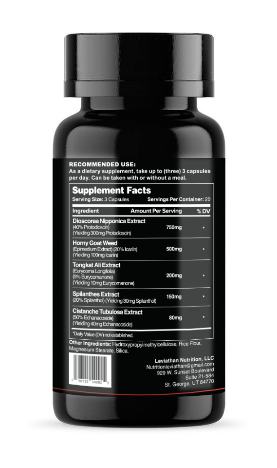 Leviathan Primal Libido & Male Performance