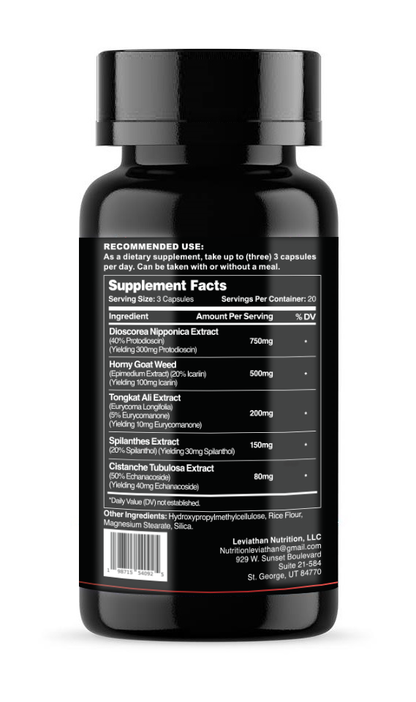 Leviathan Primal Libido & Male Performance