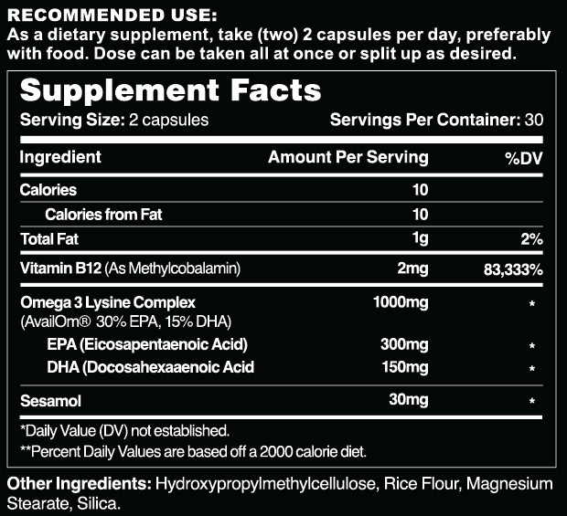 Leviathan Advanced Omega 3