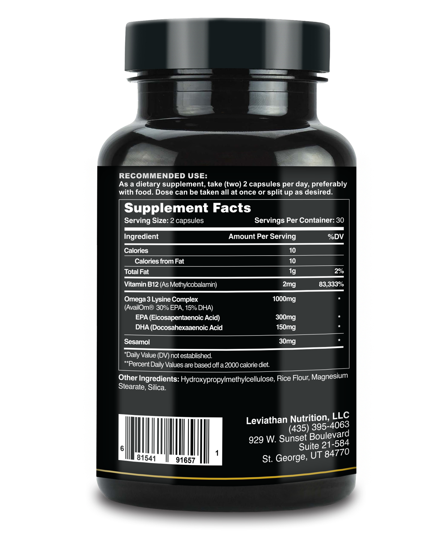 Leviathan Advanced Omega 3