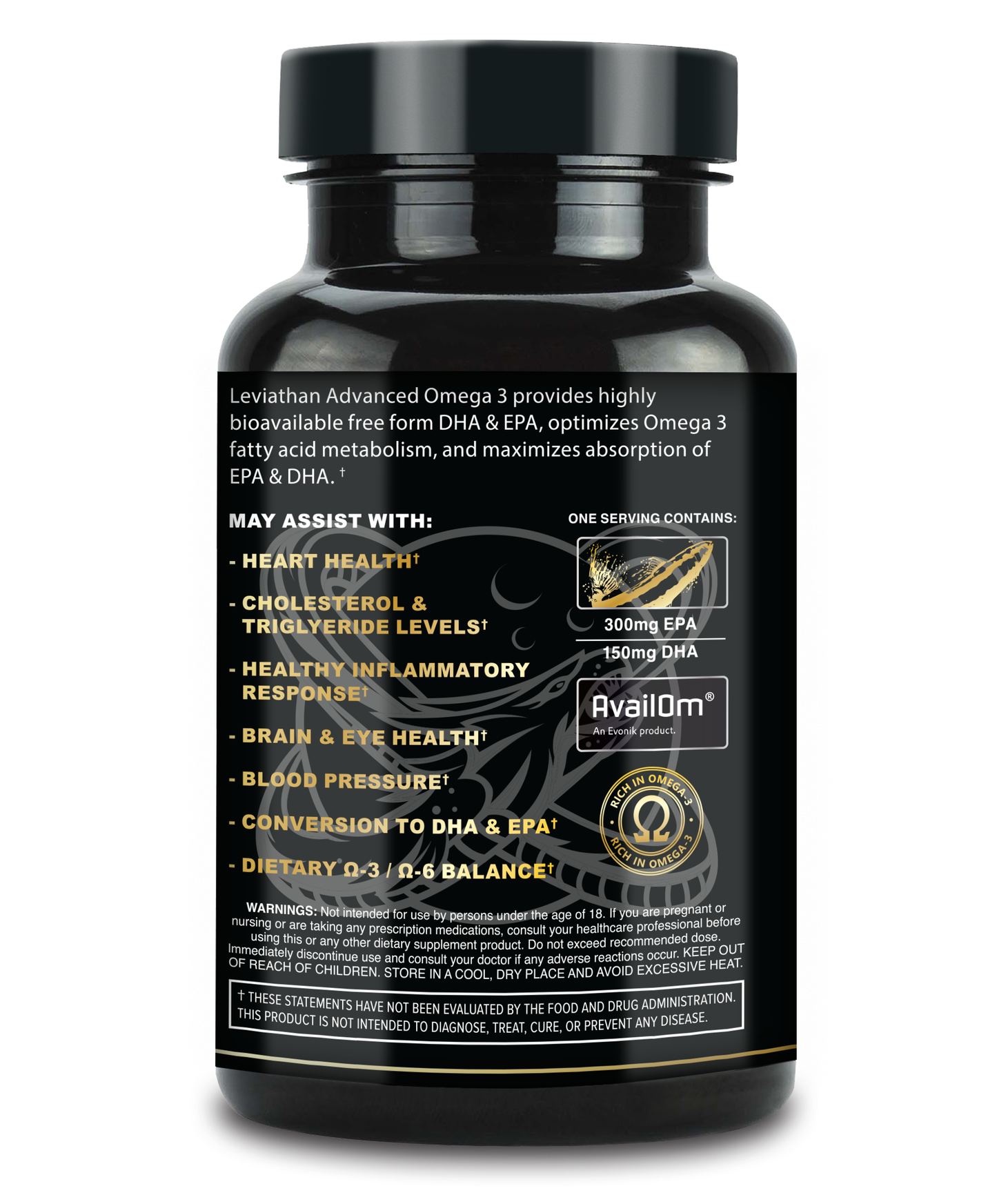 Leviathan Advanced Omega 3