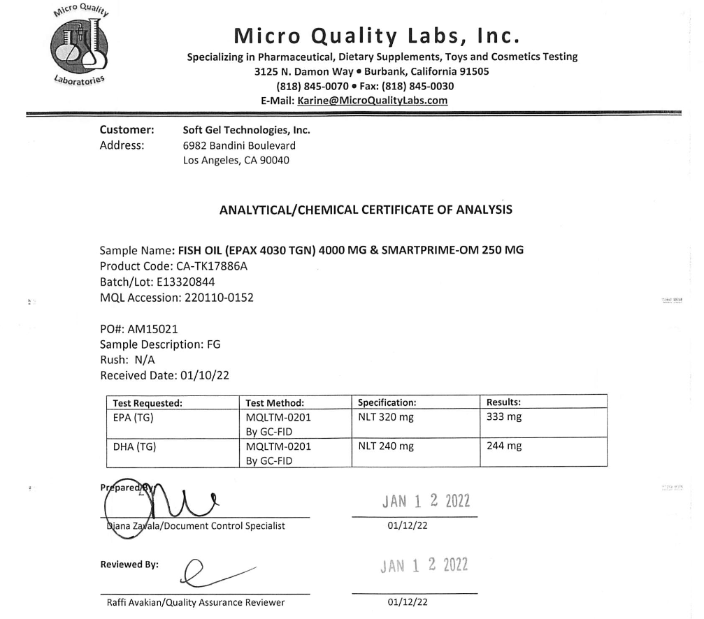Leviathan Advanced Omega 3