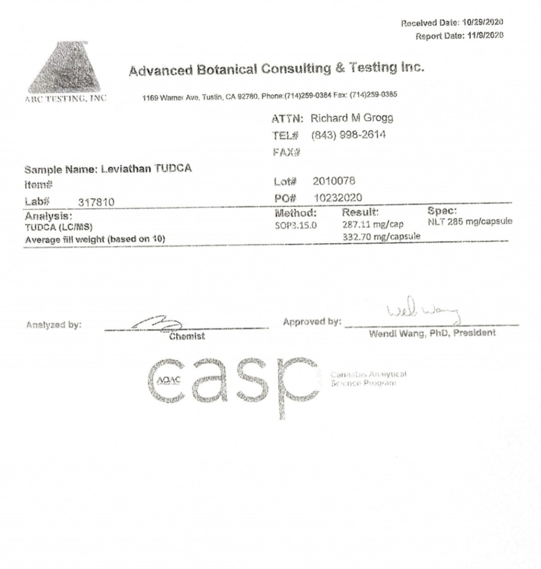 Health Stack (TUDCA + IRE)